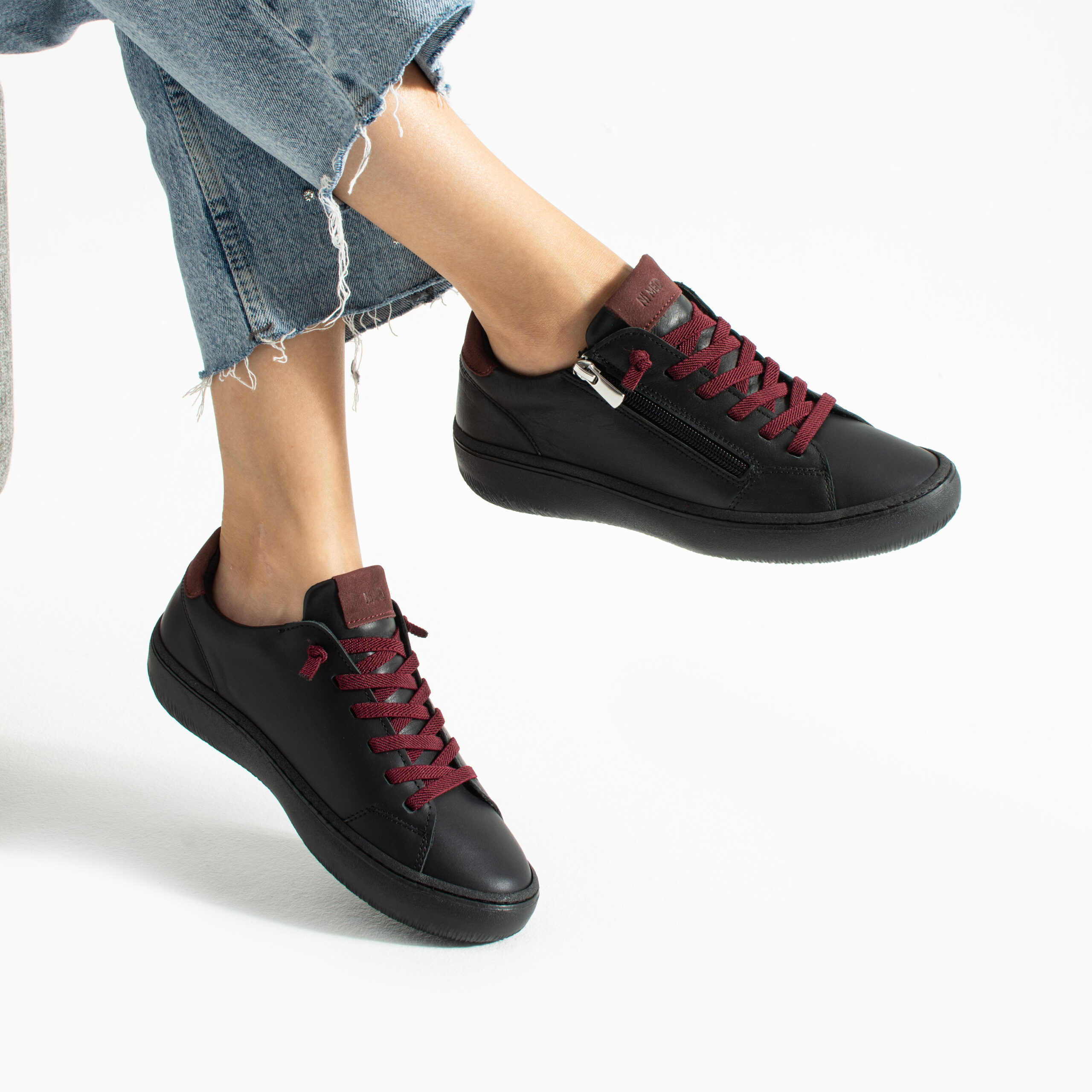Pantofi sport damă negri din nubuc Gao Pantofi sport damă negri din nubuc Gao