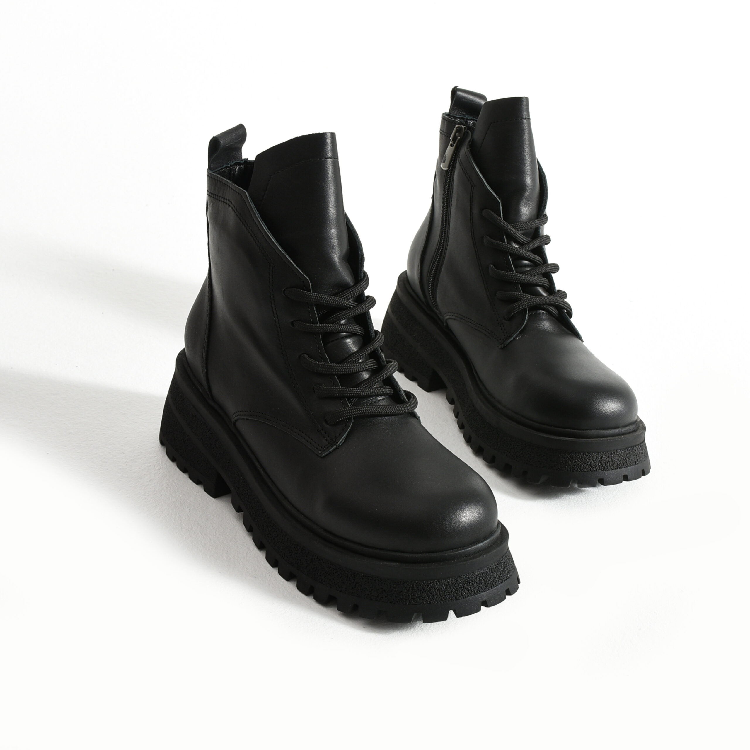 Botine negre din piele naturală Gondar Botine negre din piele naturală Gondar
