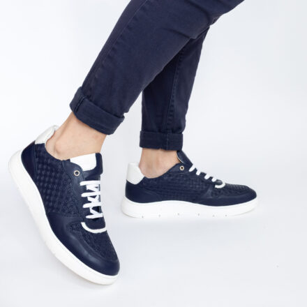 Pantofi sport-eleganți pentru damă din piele naturală Livia