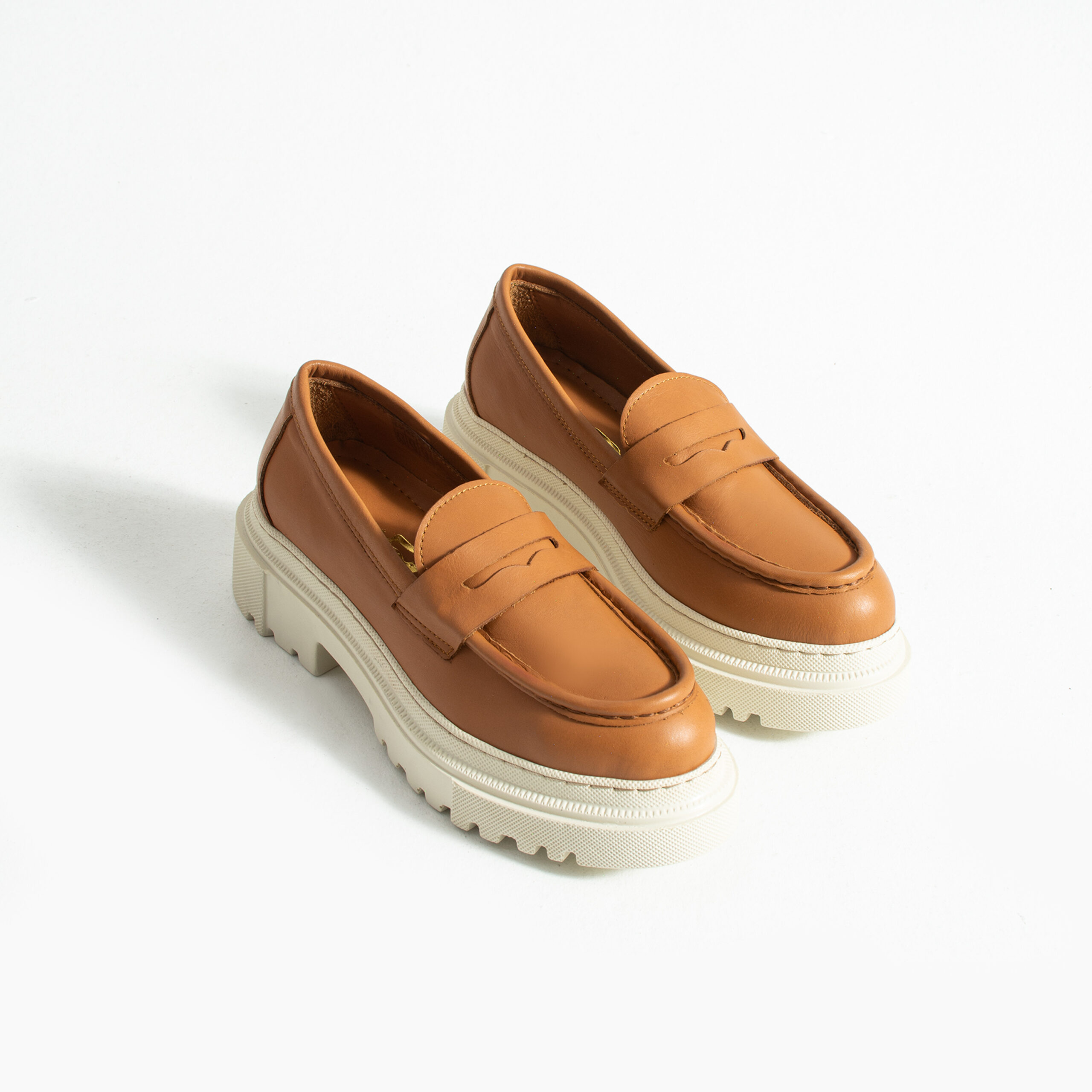 Mocasini maro din piele naturală Amaya Mocasini maro din piele naturală Amaya