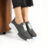 Pantofi casual damă din piele naturală perforată Martina