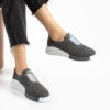 Pantofi casual damă din piele naturală perforată Martina