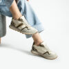 Sneakers damă bej pe platformă din piele naturală Nia