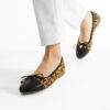 Balerini leopard din piele naturală Misha