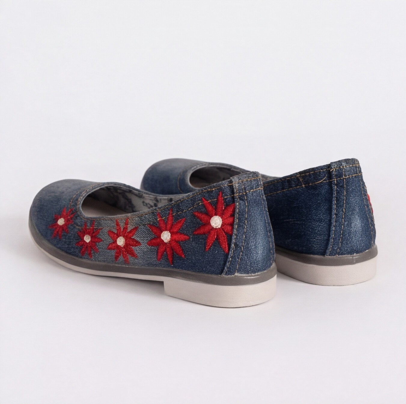 Balerini casual din denim pentru femei Dara Balerini casual din denim pentru femei Dara