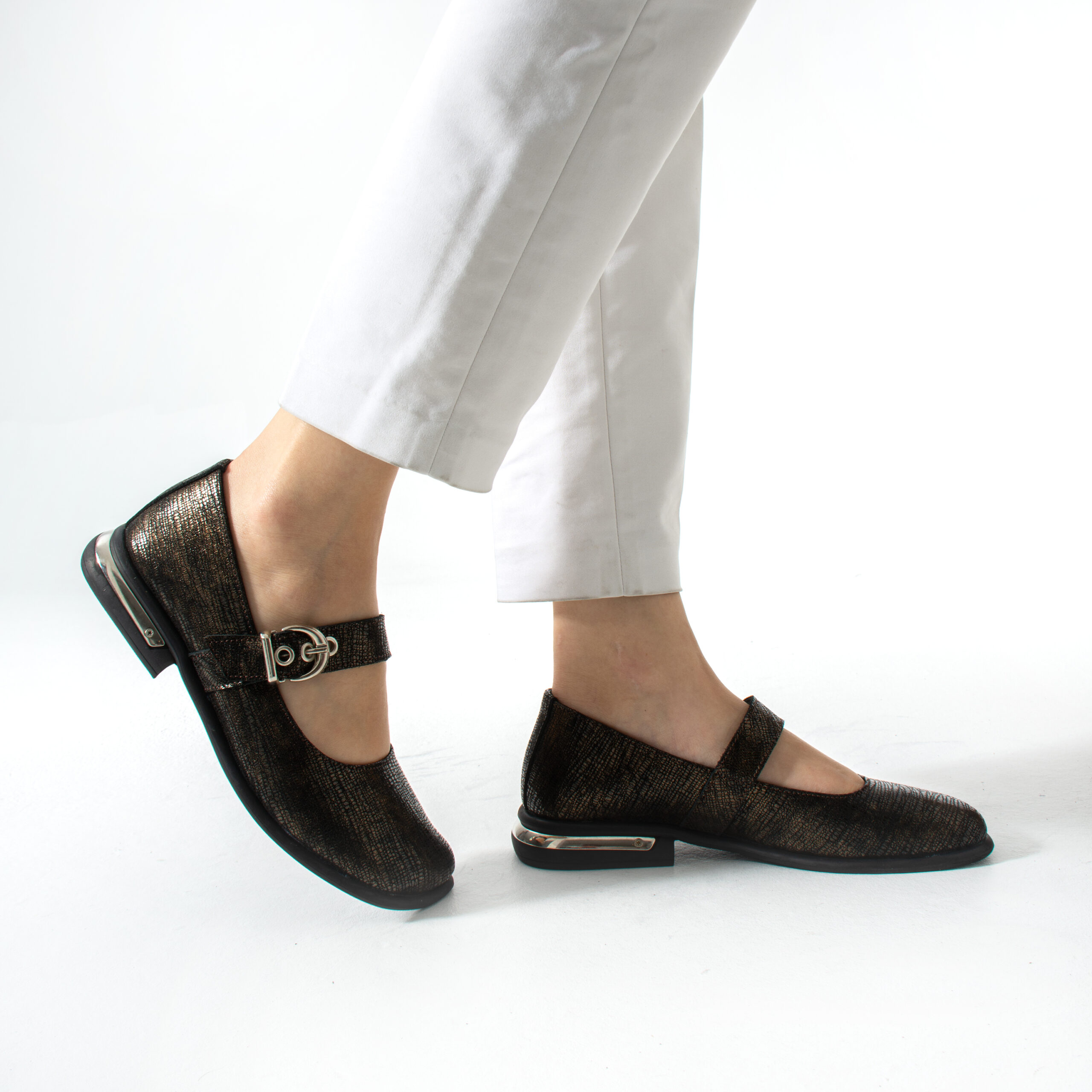 Pantofi damă maro din piele naturală Sofia Pantofi damă maro din piele naturală Sofia