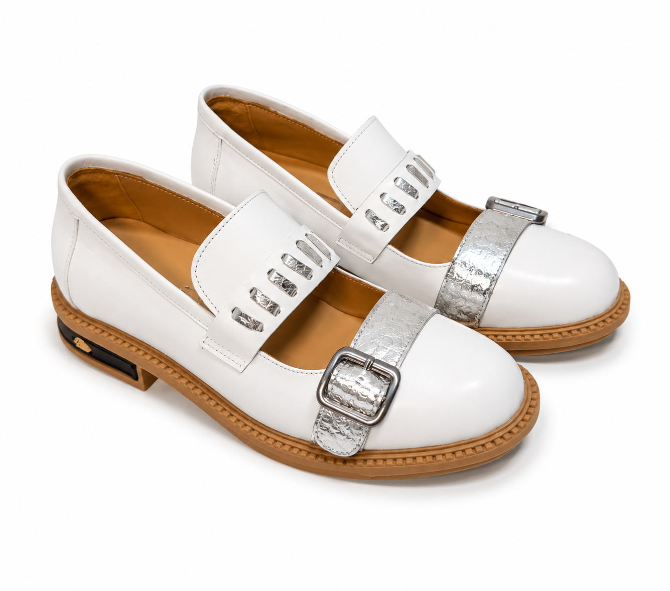 Pantofi eleganți albi din piele naturală Antalya Pantofi eleganți albi din piele naturală Antalya