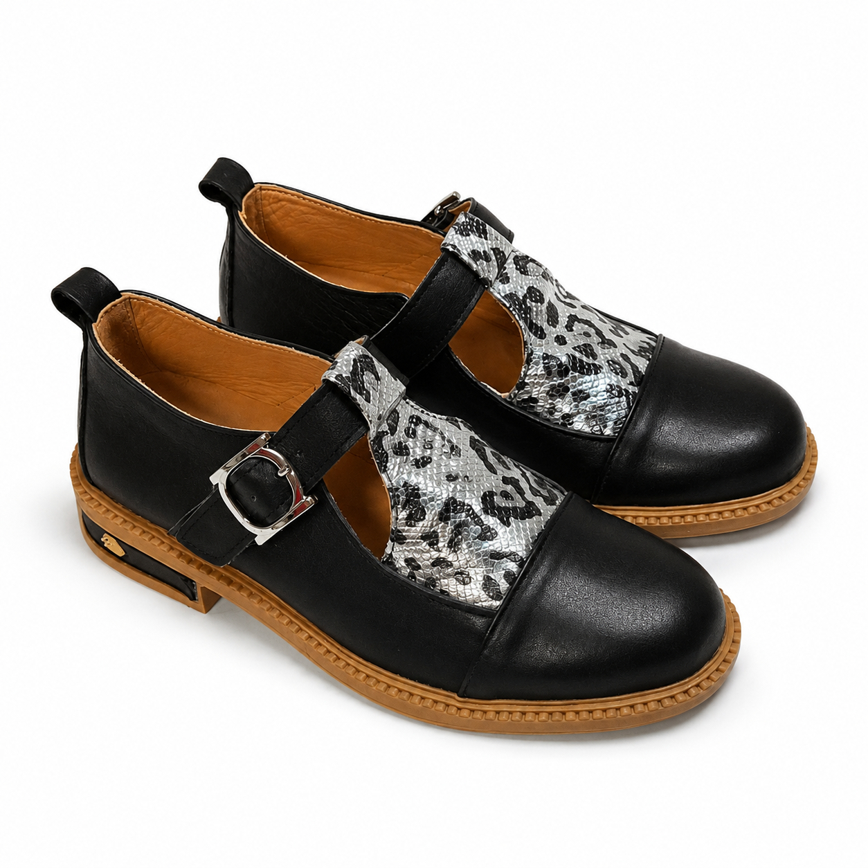 Pantofi negri din piele naturală Helena Pantofi negri din piele naturală Helena
