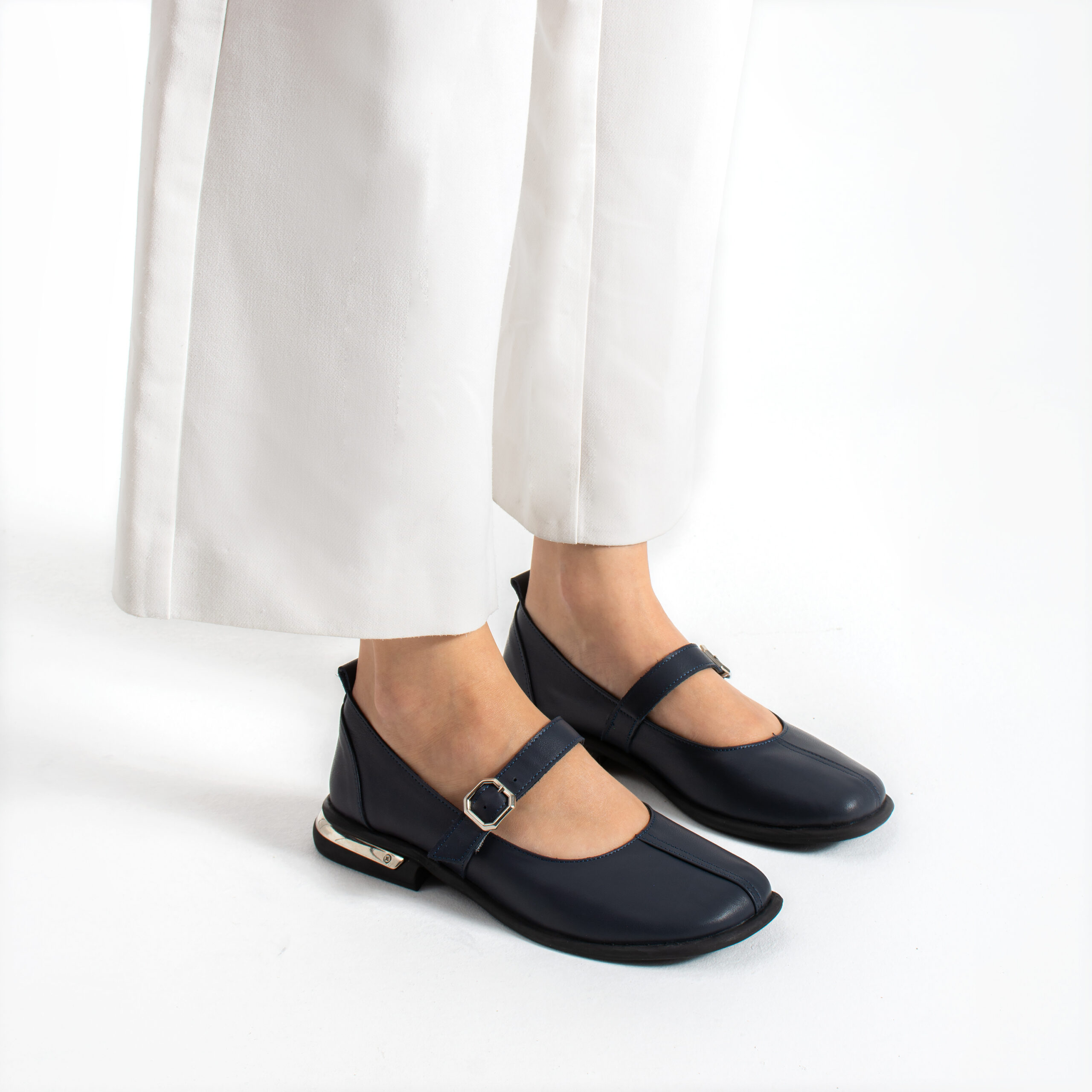 Pantofi damă bleumarin din piele naturală Sofia Pantofi damă bleumarin din piele naturală Sofia