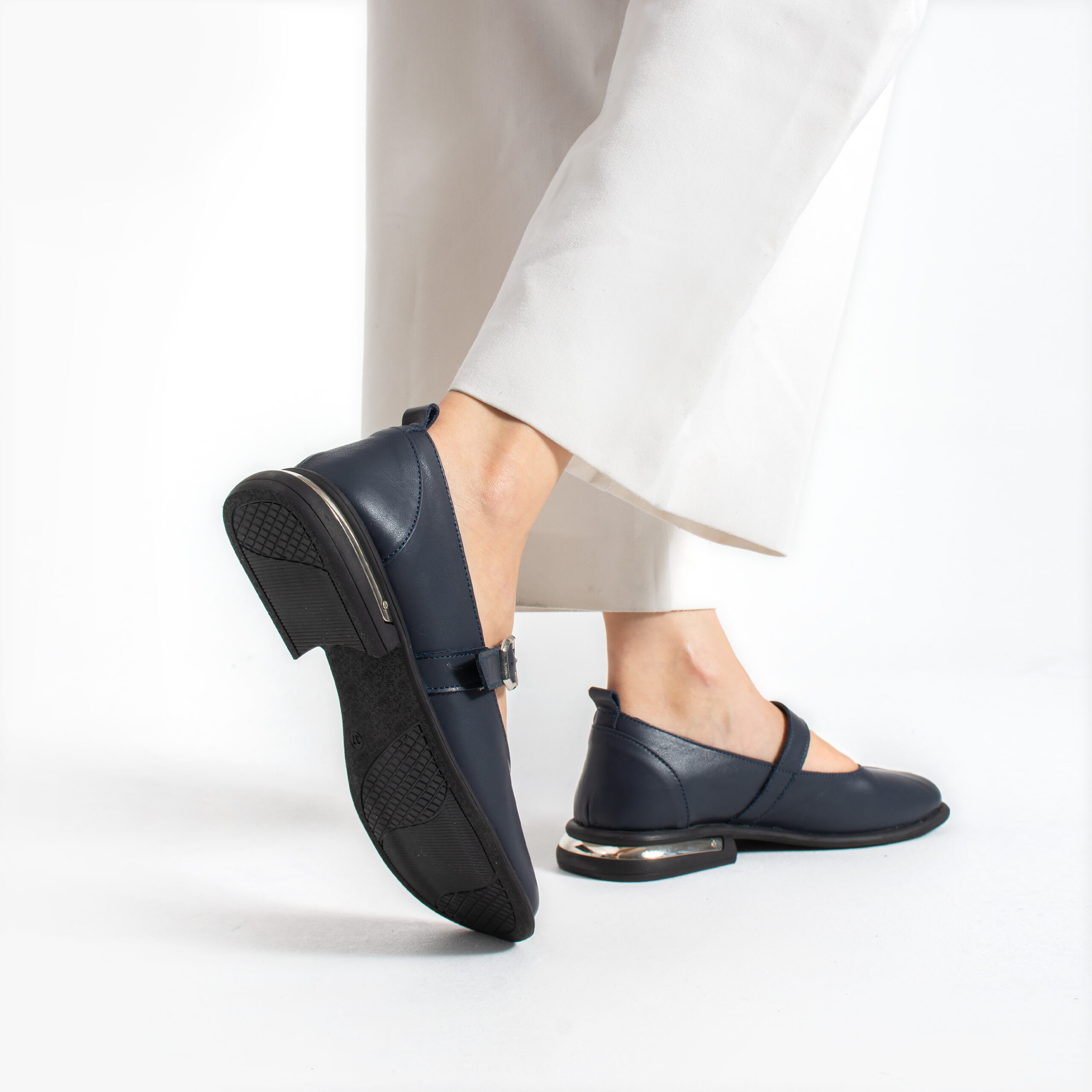 Pantofi damă bleumarin din piele naturală Sofia Pantofi damă bleumarin din piele naturală Sofia