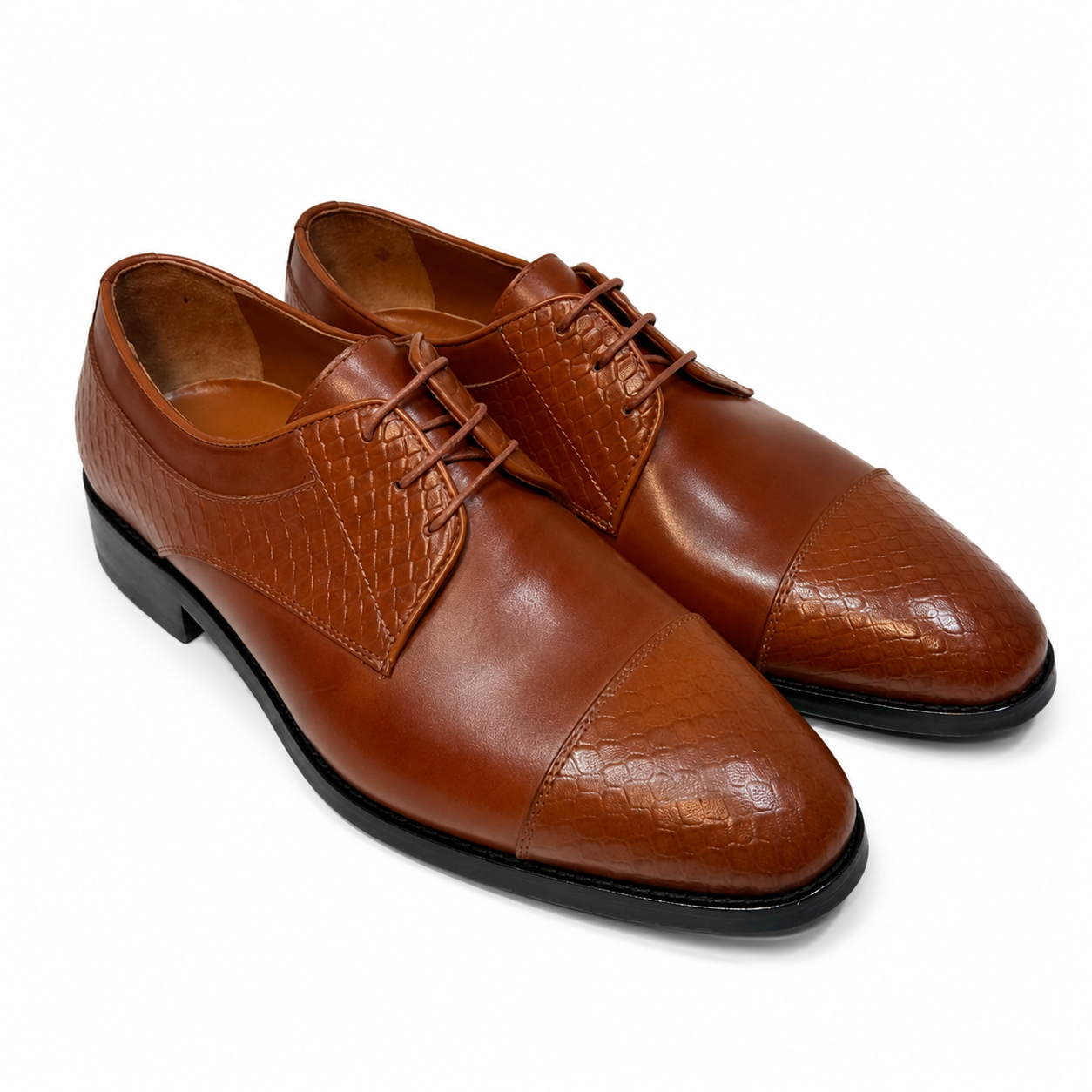 Pantofi bărbătești eleganți maro din piele naturală Hamburg Pantofi bărbătești eleganți maro din piele naturală Hamburg