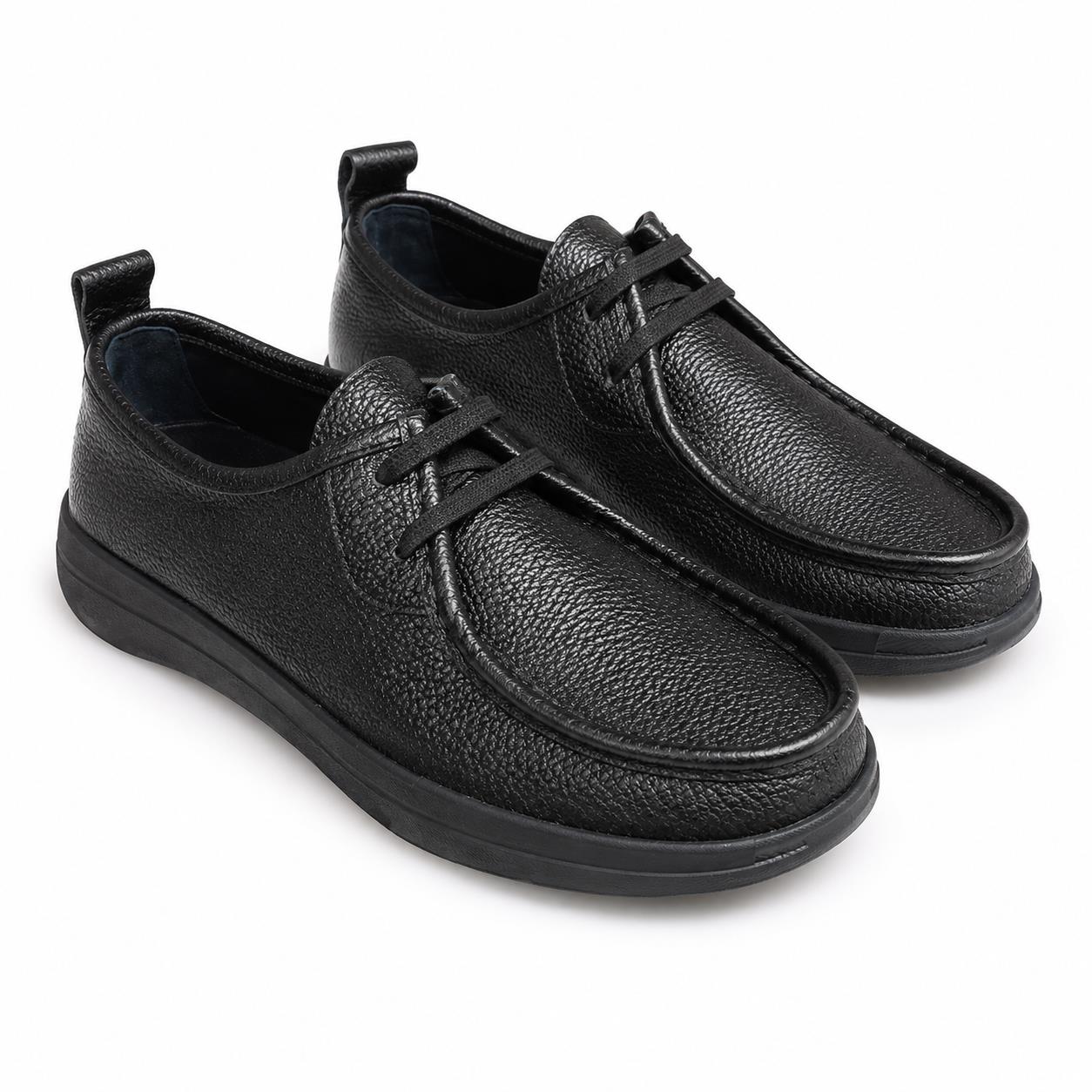 Pantofi bărbătești negri din piele naturală William Pantofi bărbătești negri din piele naturală William
