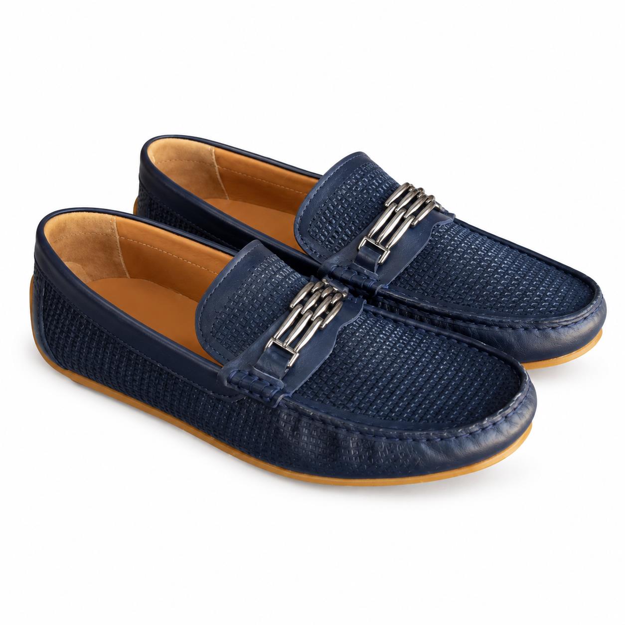 Mocasini bărbătești bleumarin din piele naturală Daniel Mocasini bărbătești bleumarin din piele naturală Daniel
