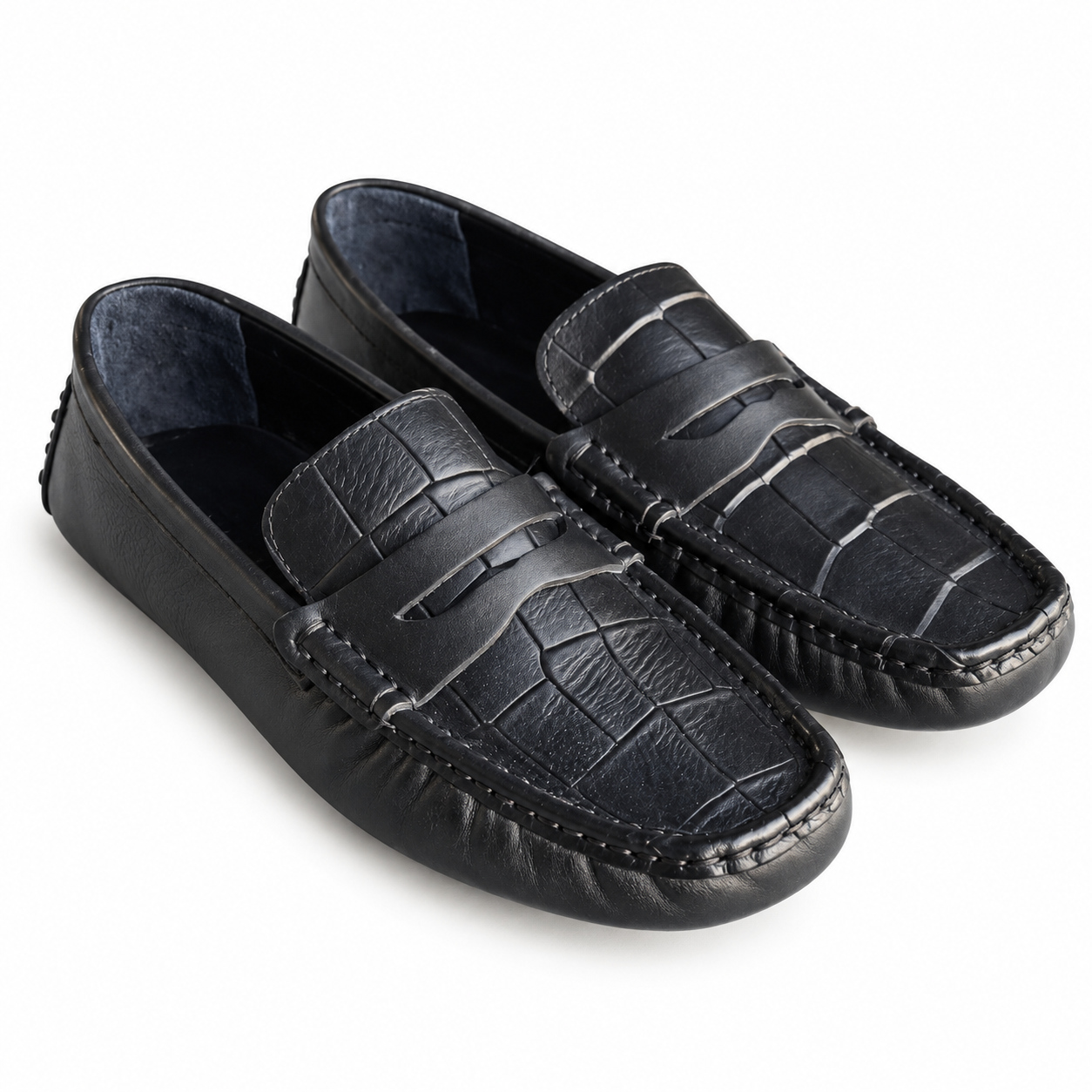 Mocasini bărbătești negri din piele naturală Felix Mocasini bărbătești negri din piele naturală Felix