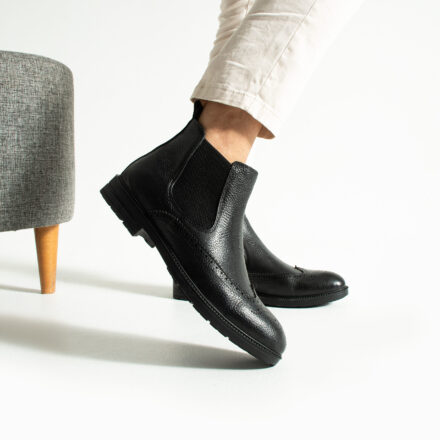 Pantofi Oxford bărbătești din piele naturală, cu căptușeală din piele de miel Seoul